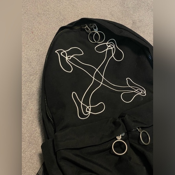 Off-White Black Abstract Arrows Backpack - Picture 2 of 7